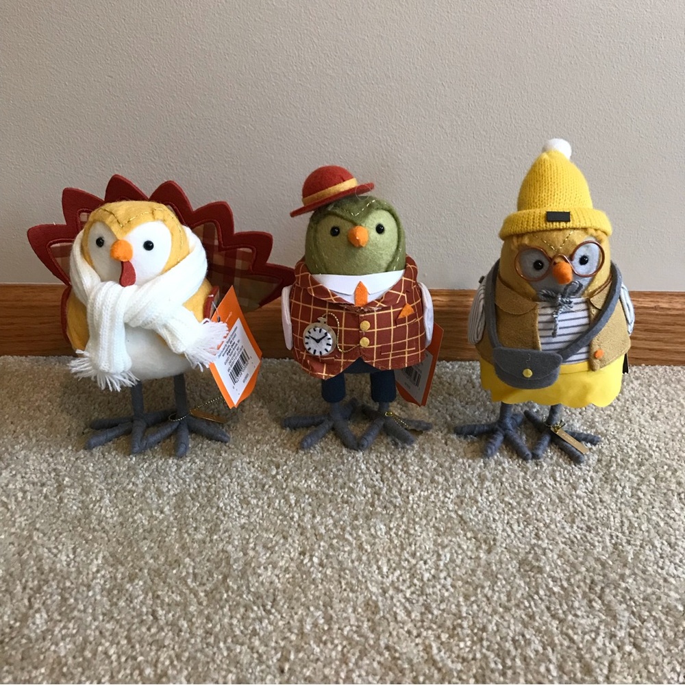 Target Harvest 2023 Featherly Friends Birds - Lot of 3